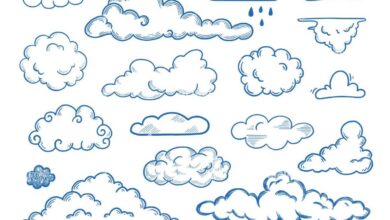 cloud drawing